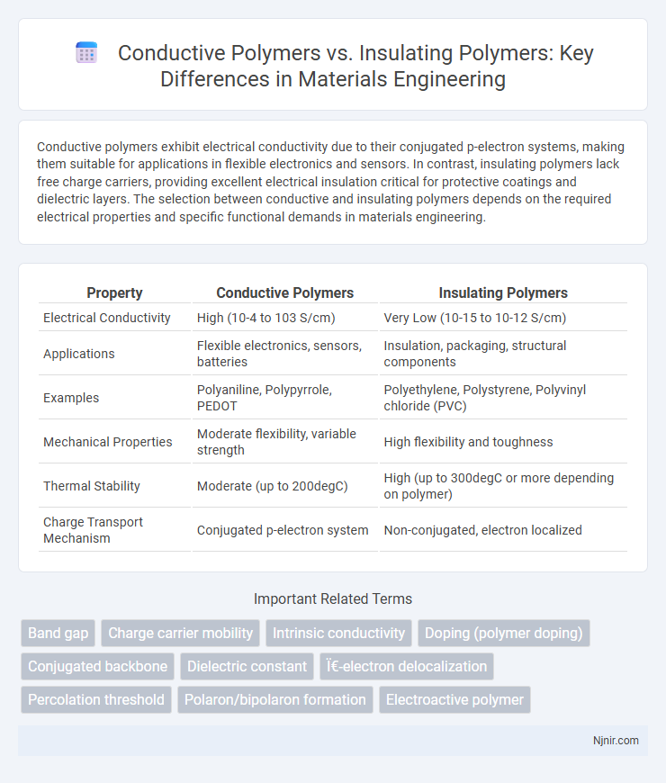 Conductive Polymers vs. Insulating Polymers: Key Differences in Materials Engineering