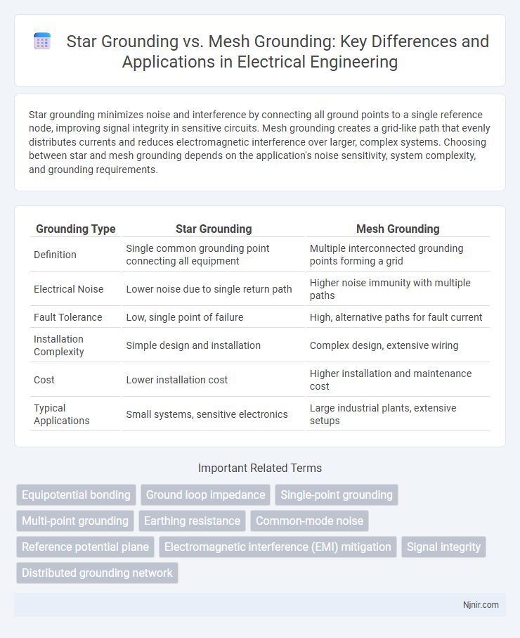 Star Grounding vs. Mesh Grounding: Key Differences and Applications in Electrical Engineering