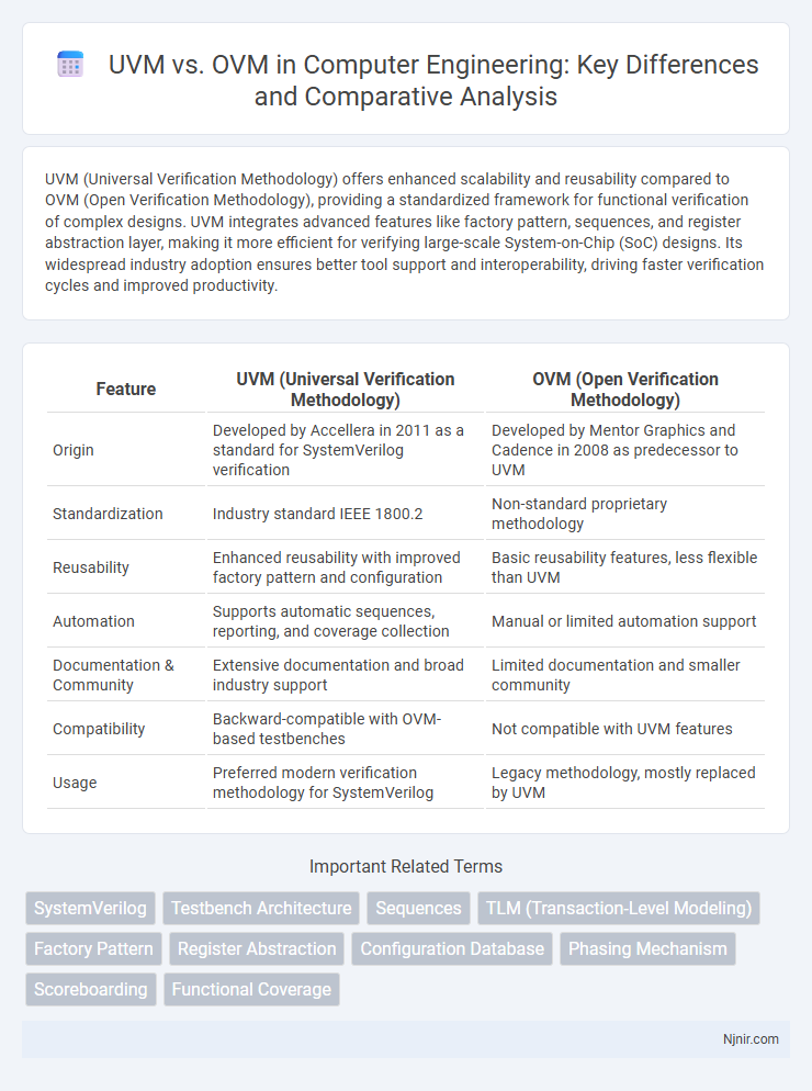 UVM vs. OVM in Computer Engineering: Key Differences and Comparative Analysis