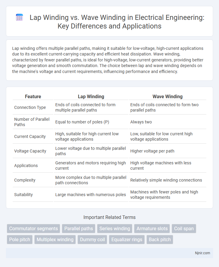 Lap Winding vs. Wave Winding in Electrical Engineering: Key Differences and Applications