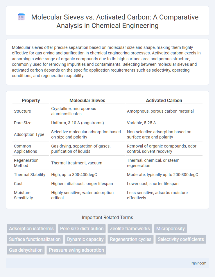 Molecular Sieves vs. Activated Carbon: A Comparative Analysis in Chemical Engineering