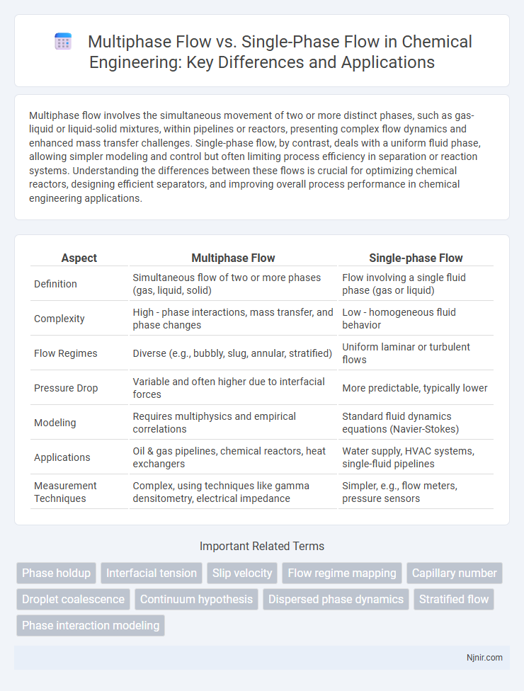 Multiphase Flow vs. Single-Phase Flow in Chemical Engineering: Key Differences and Applications