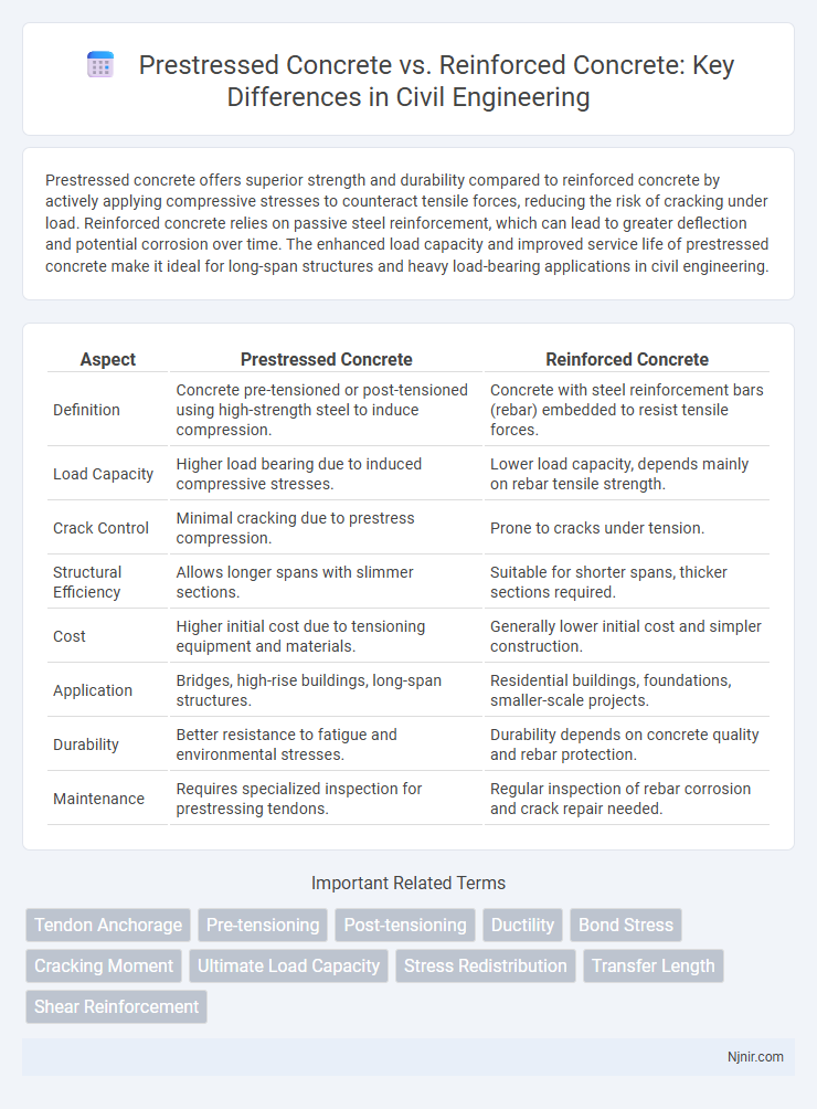 Prestressed Concrete vs. Reinforced Concrete: Key Differences in Civil Engineering