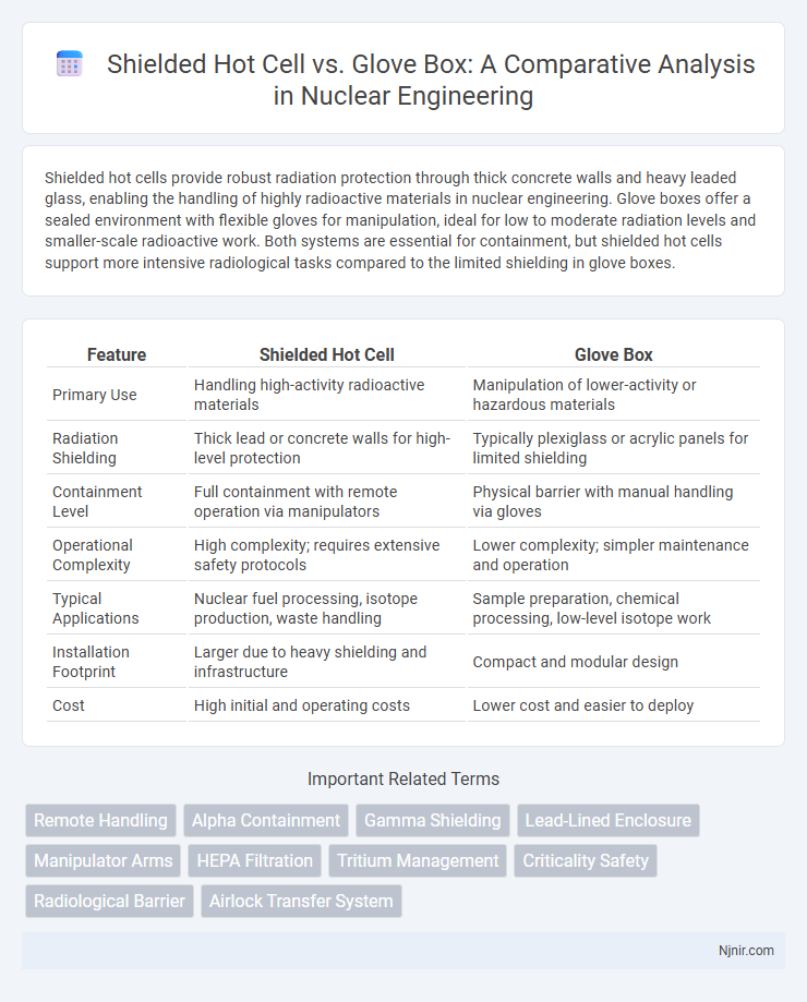 Shielded Hot Cell vs. Glove Box: A Comparative Analysis in Nuclear Engineering