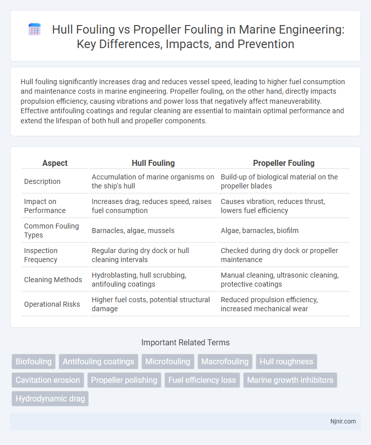 Hull Fouling vs Propeller Fouling in Marine Engineering: Key Differences, Impacts, and Prevention