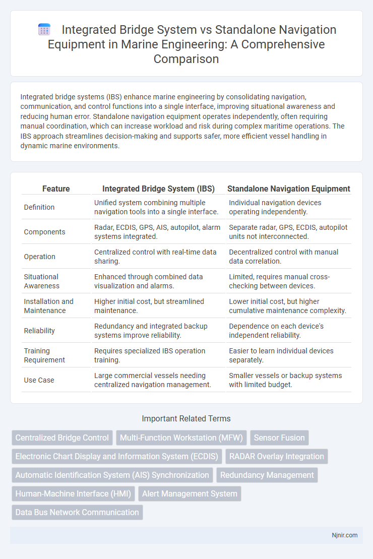 Integrated Bridge System vs Standalone Navigation Equipment in Marine Engineering: A Comprehensive Comparison