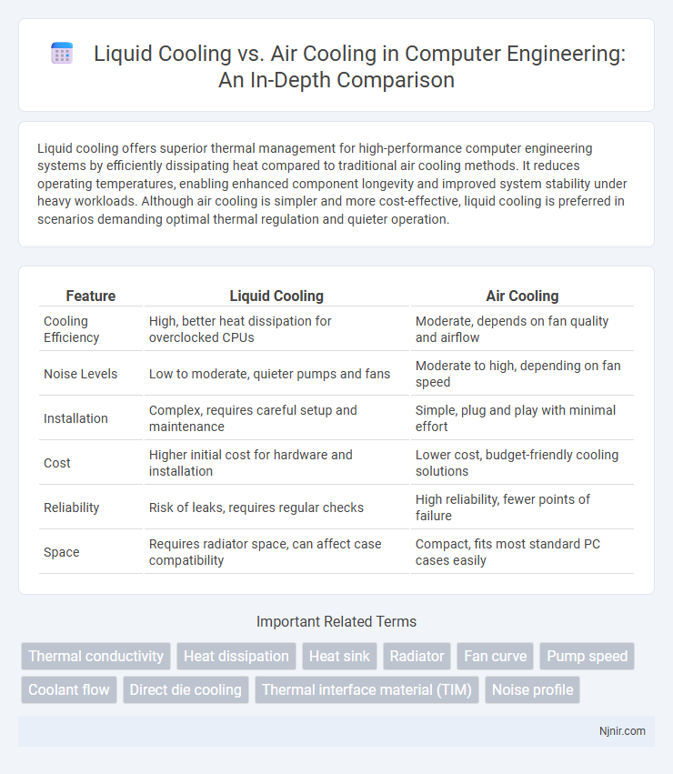Liquid Cooling vs. Air Cooling in Computer Engineering: An In-Depth Comparison