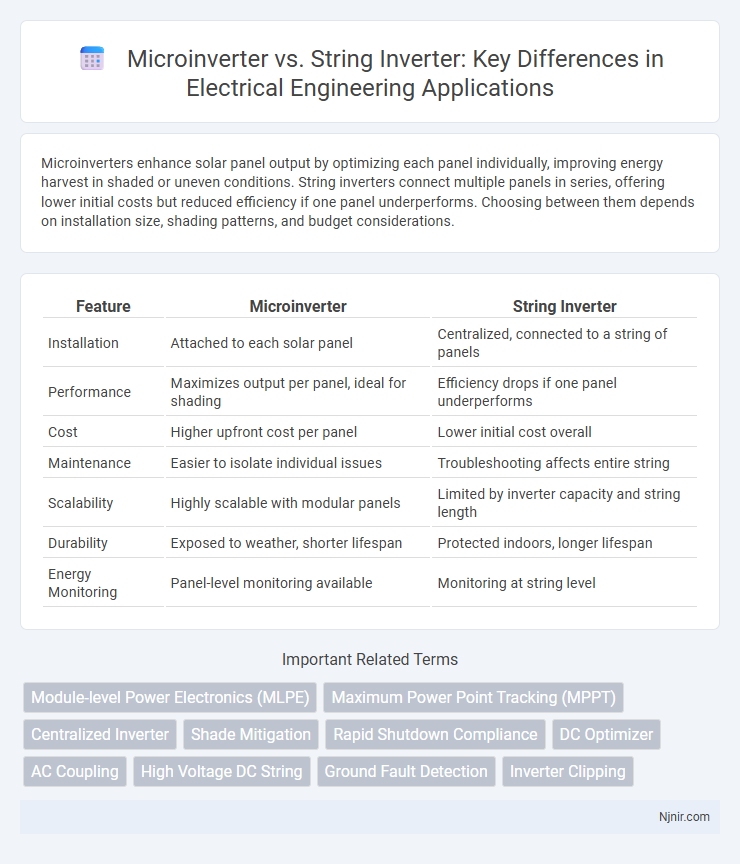 Microinverter vs. String Inverter: Key Differences in Electrical Engineering Applications