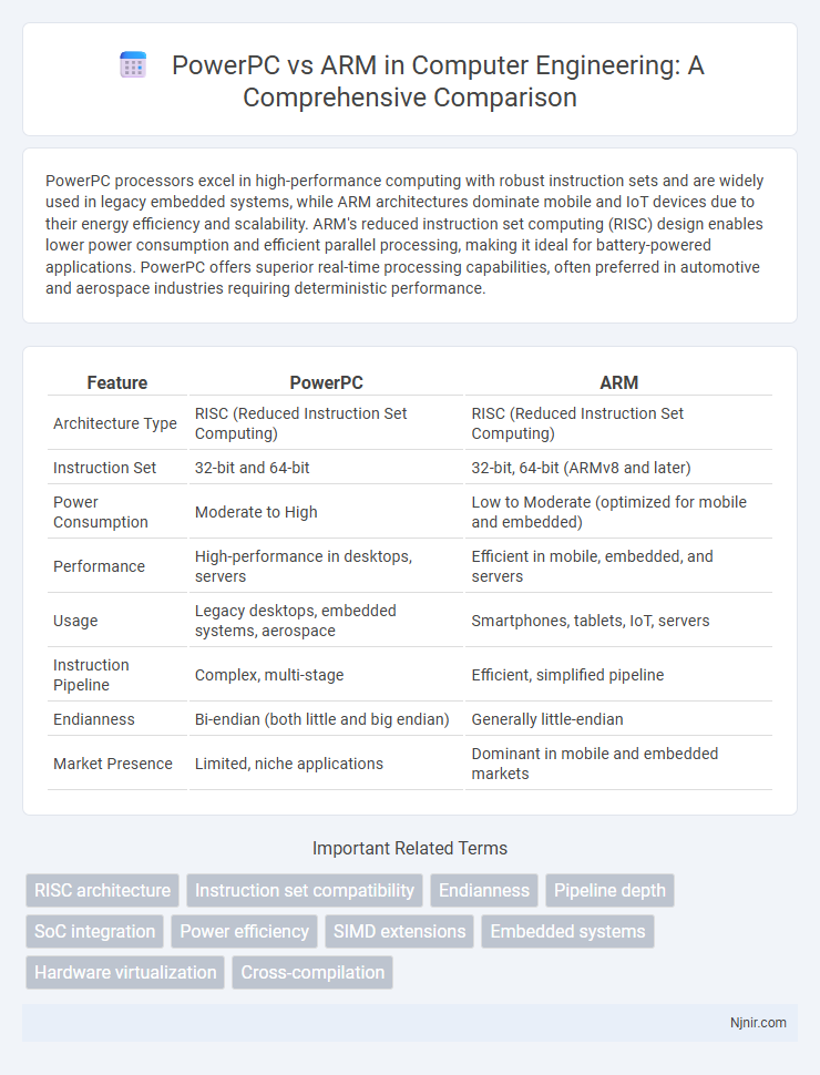 PowerPC vs ARM in Computer Engineering: A Comprehensive Comparison
