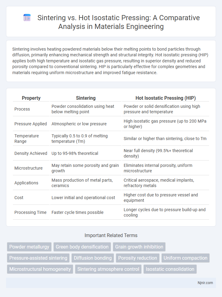 Sintering vs. Hot Isostatic Pressing: A Comparative Analysis in Materials Engineering