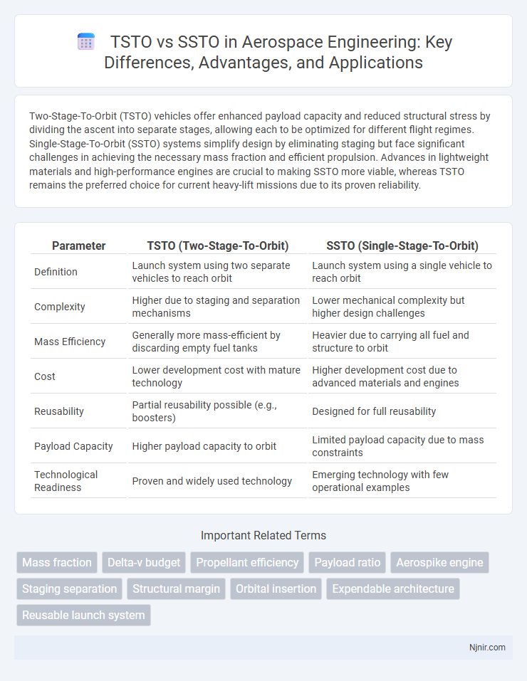 TSTO vs SSTO in Aerospace Engineering: Key Differences, Advantages, and Applications