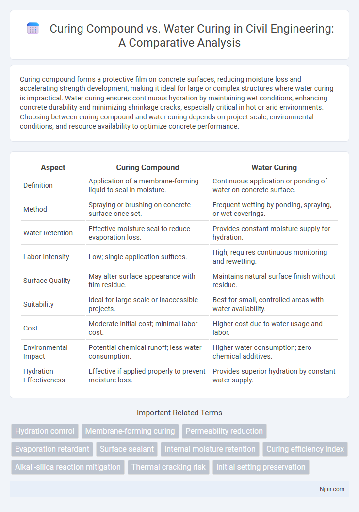 Curing Compound vs. Water Curing in Civil Engineering: A Comparative Analysis