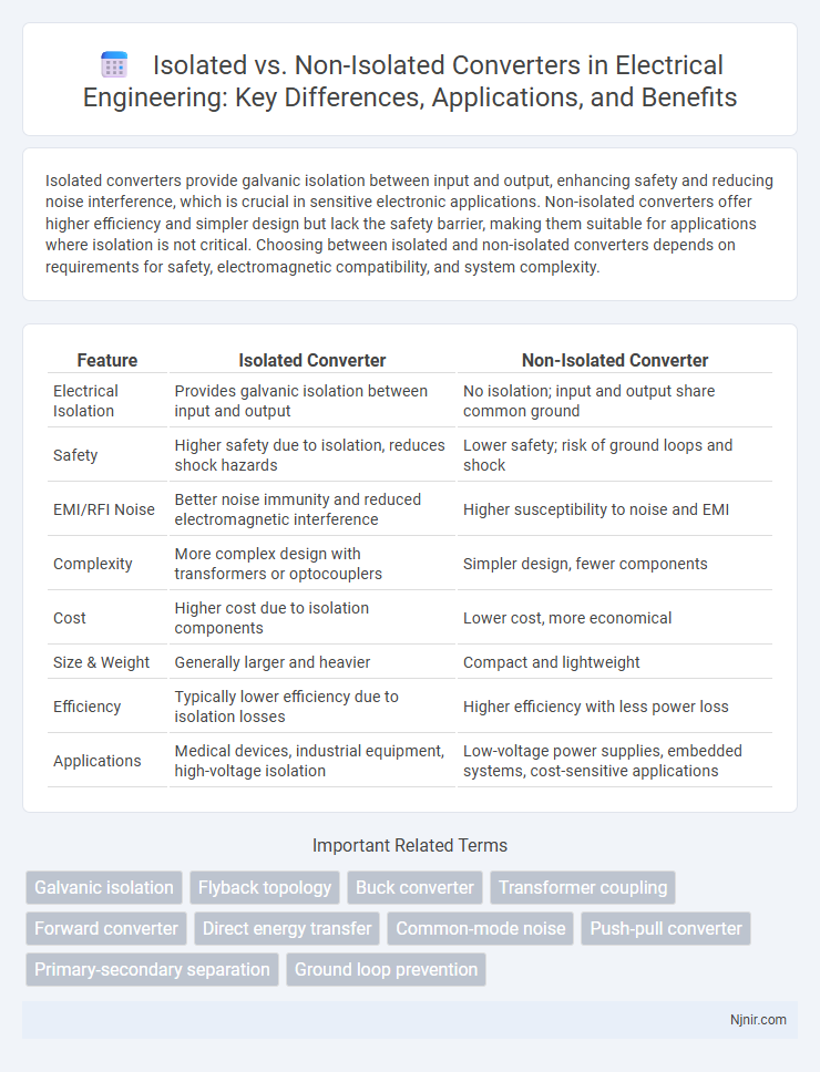 Isolated vs. Non-Isolated Converters in Electrical Engineering: Key Differences, Applications, and Benefits