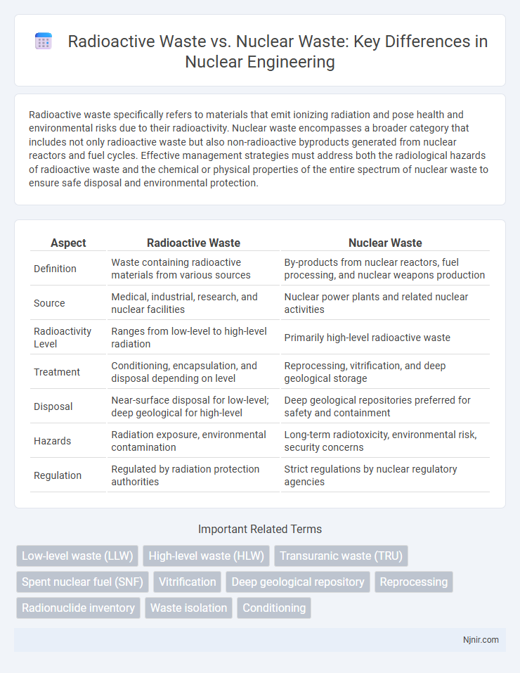 Radioactive Waste vs. Nuclear Waste: Key Differences in Nuclear Engineering