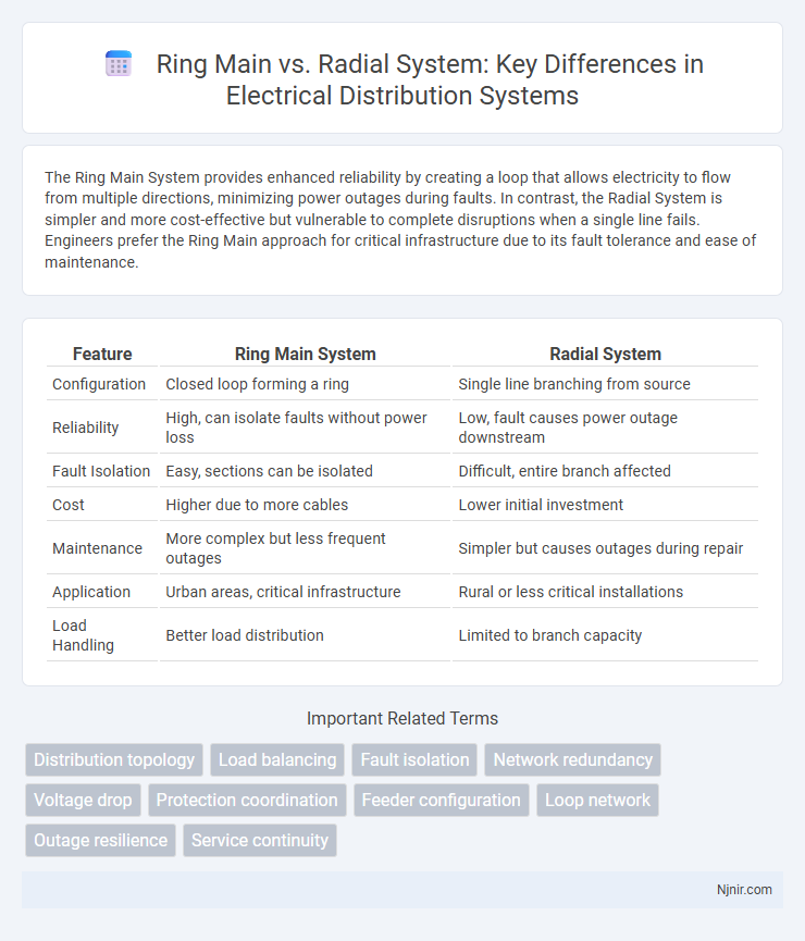 Ring Main vs. Radial System: Key Differences in Electrical Distribution Systems