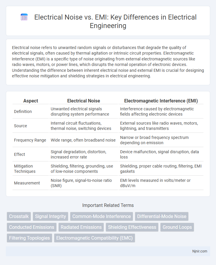 Electrical Noise vs. EMI: Key Differences in Electrical Engineering