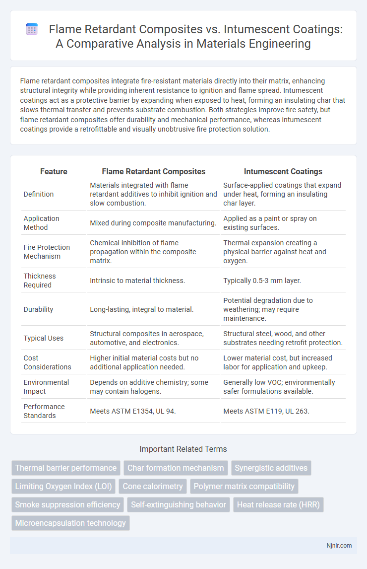 Flame Retardant Composites vs. Intumescent Coatings: A Comparative Analysis in Materials Engineering