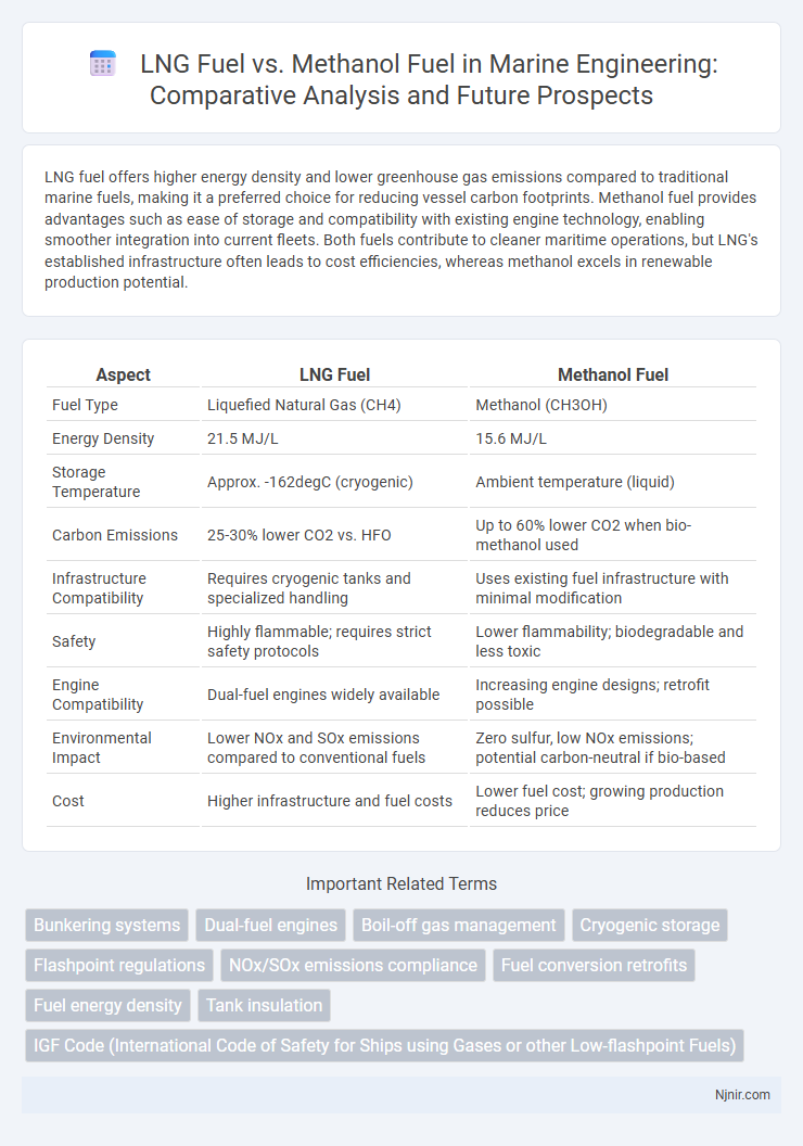 LNG Fuel vs. Methanol Fuel in Marine Engineering: Comparative Analysis and Future Prospects
