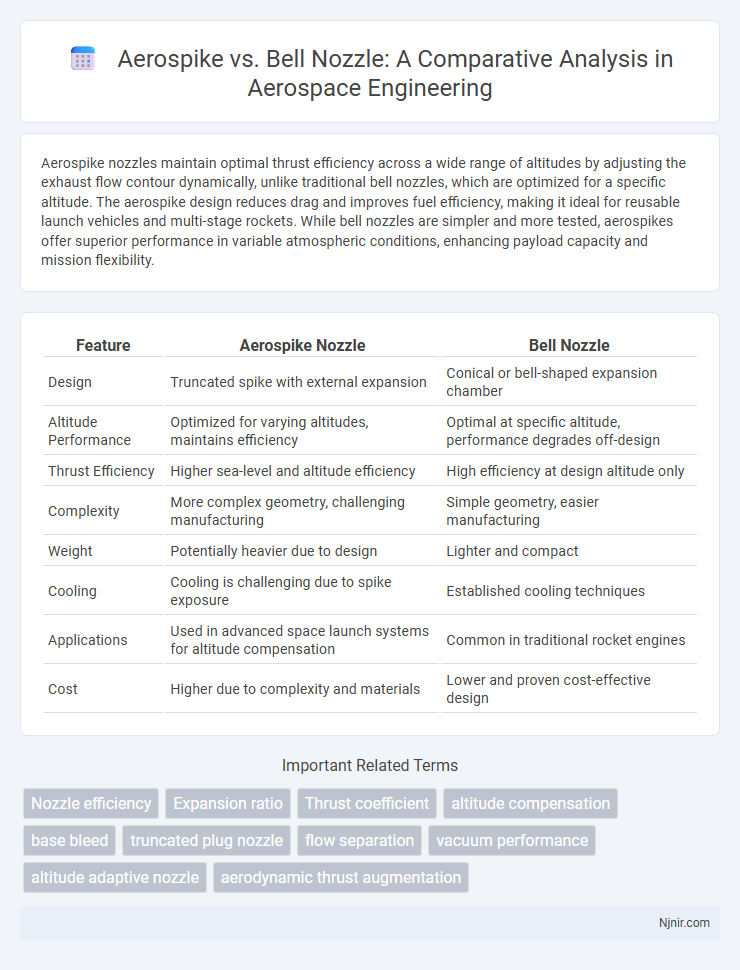 Aerospike vs. Bell Nozzle: A Comparative Analysis in Aerospace Engineering