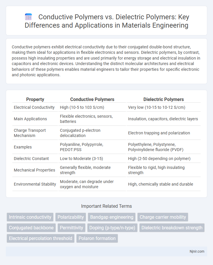 Conductive Polymers vs. Dielectric Polymers: Key Differences and Applications in Materials Engineering