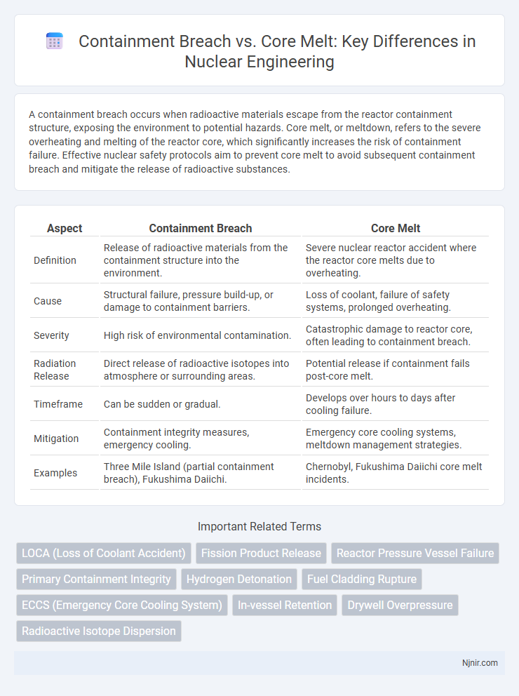 Containment Breach vs. Core Melt: Key Differences in Nuclear Engineering