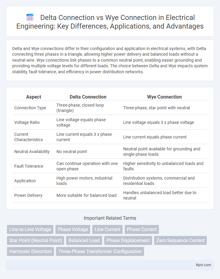 Delta Connection vs Wye Connection in Electrical Engineering: Key Differences, Applications, and Advantages