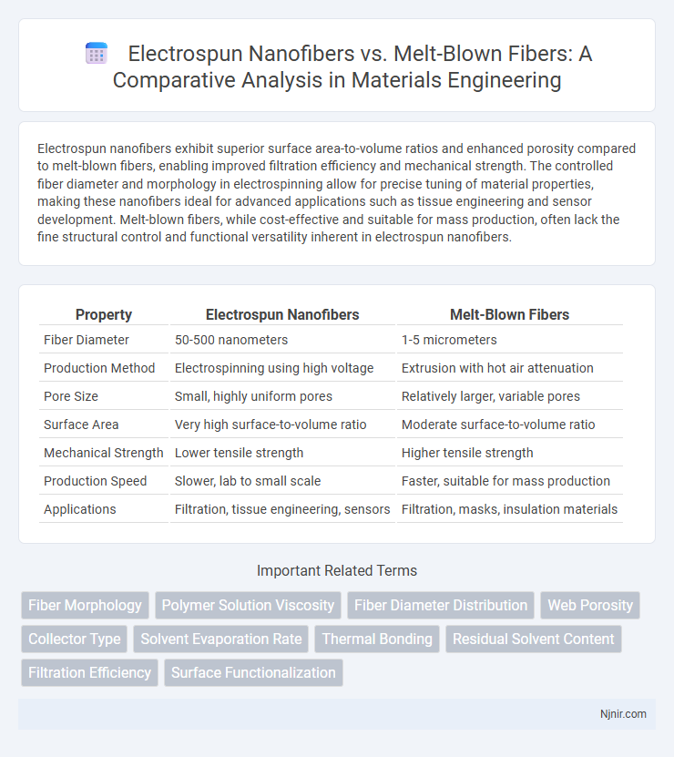 Electrospun Nanofibers vs. Melt-Blown Fibers: A Comparative Analysis in Materials Engineering