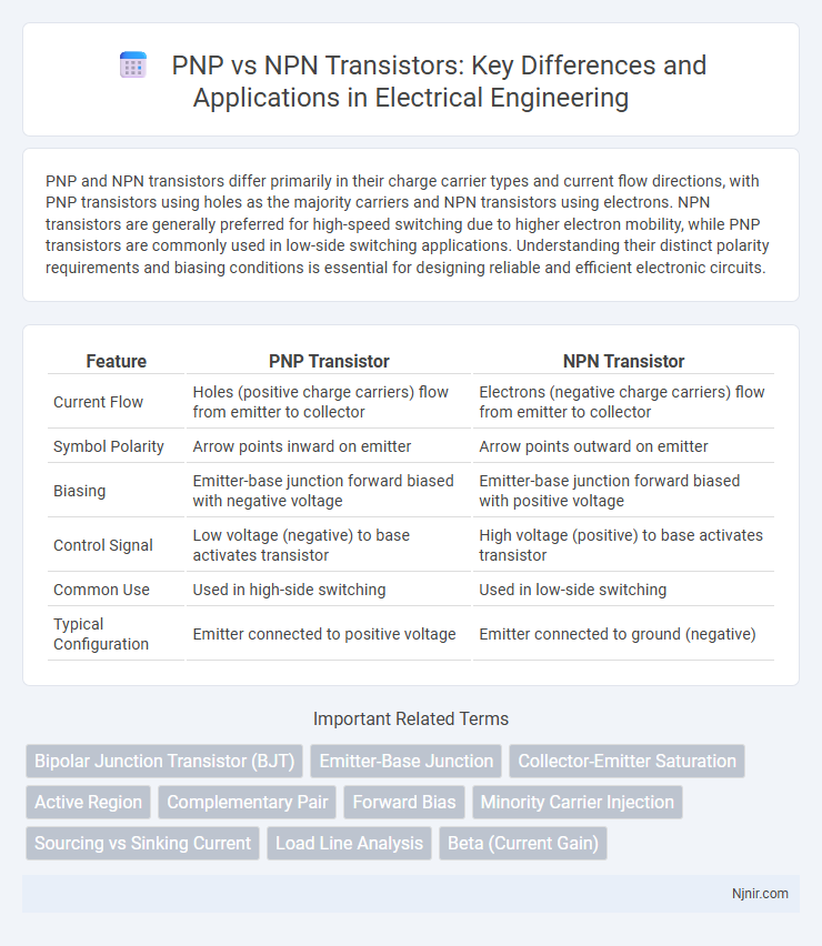 PNP vs NPN Transistors: Key Differences and Applications in Electrical Engineering