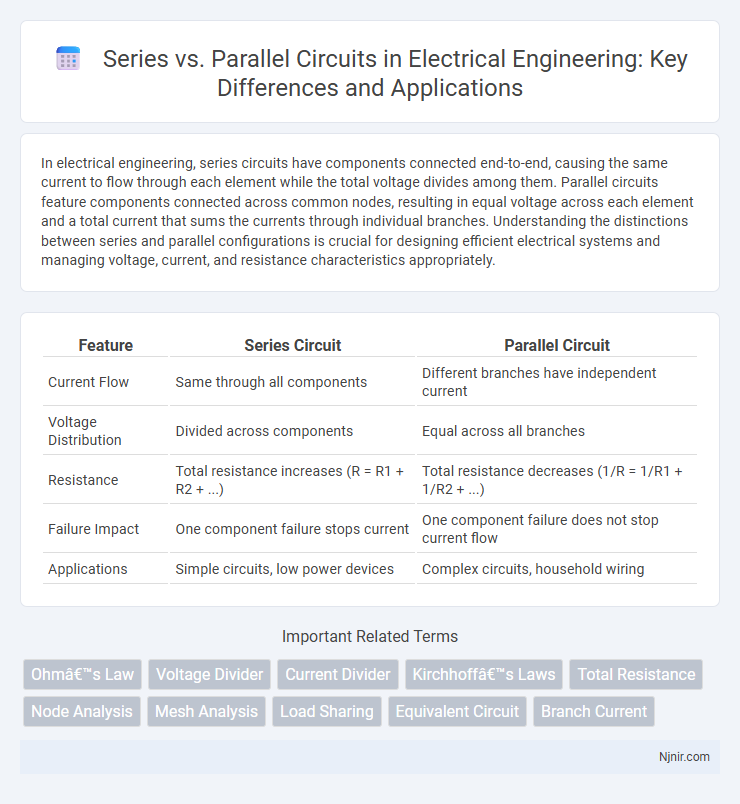 Series vs. Parallel Circuits in Electrical Engineering: Key Differences and Applications