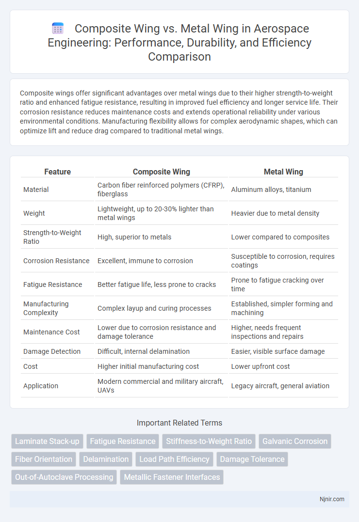 Composite Wing vs. Metal Wing in Aerospace Engineering: Performance, Durability, and Efficiency Comparison