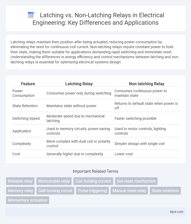 Latching vs. Non-Latching Relays in Electrical Engineering: Key Differences and Applications