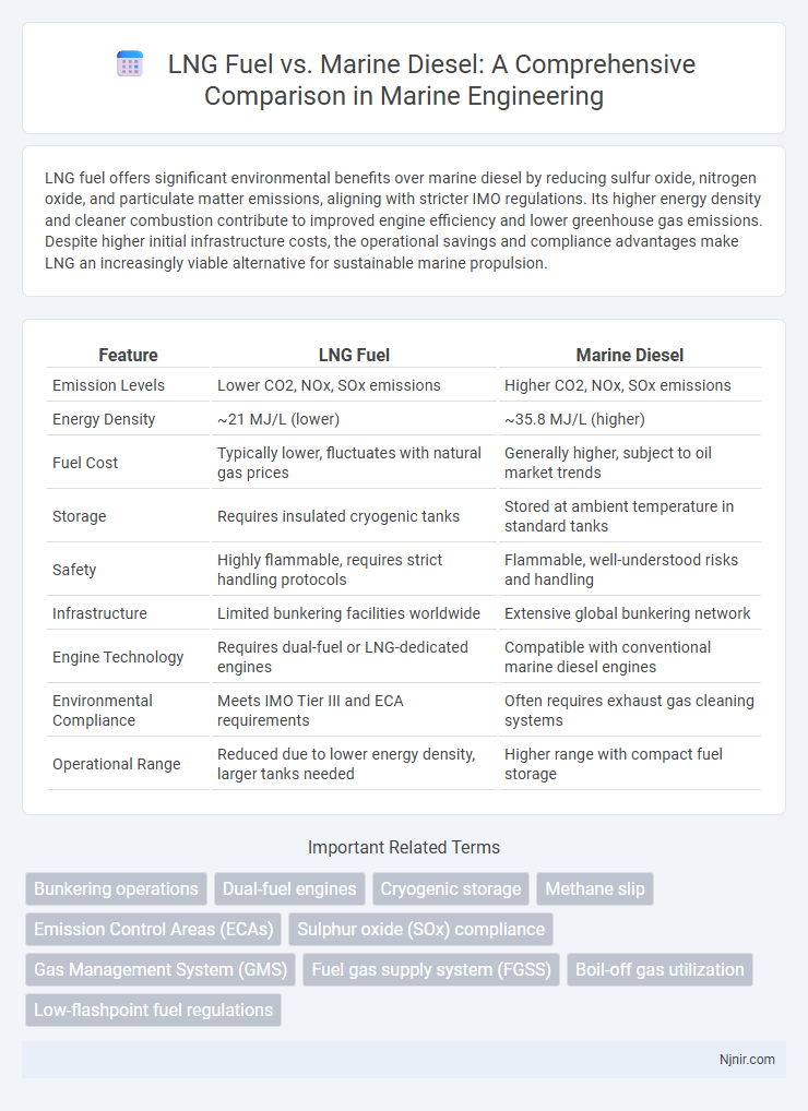 LNG Fuel vs. Marine Diesel: A Comprehensive Comparison in Marine Engineering