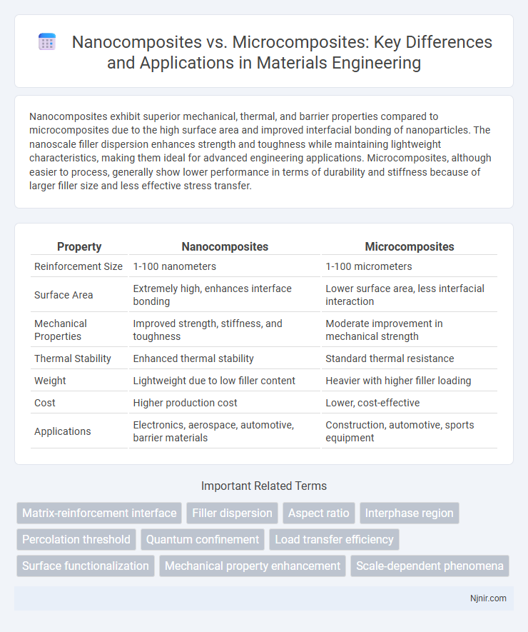 Nanocomposites vs. Microcomposites: Key Differences and Applications in Materials Engineering