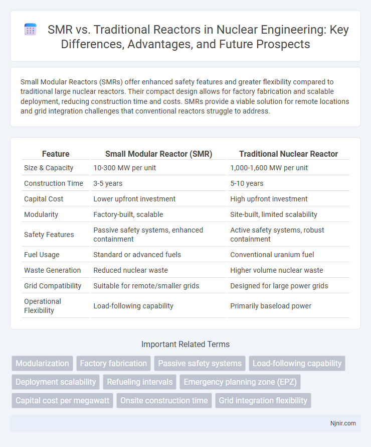 SMR vs. Traditional Reactors in Nuclear Engineering: Key Differences, Advantages, and Future Prospects