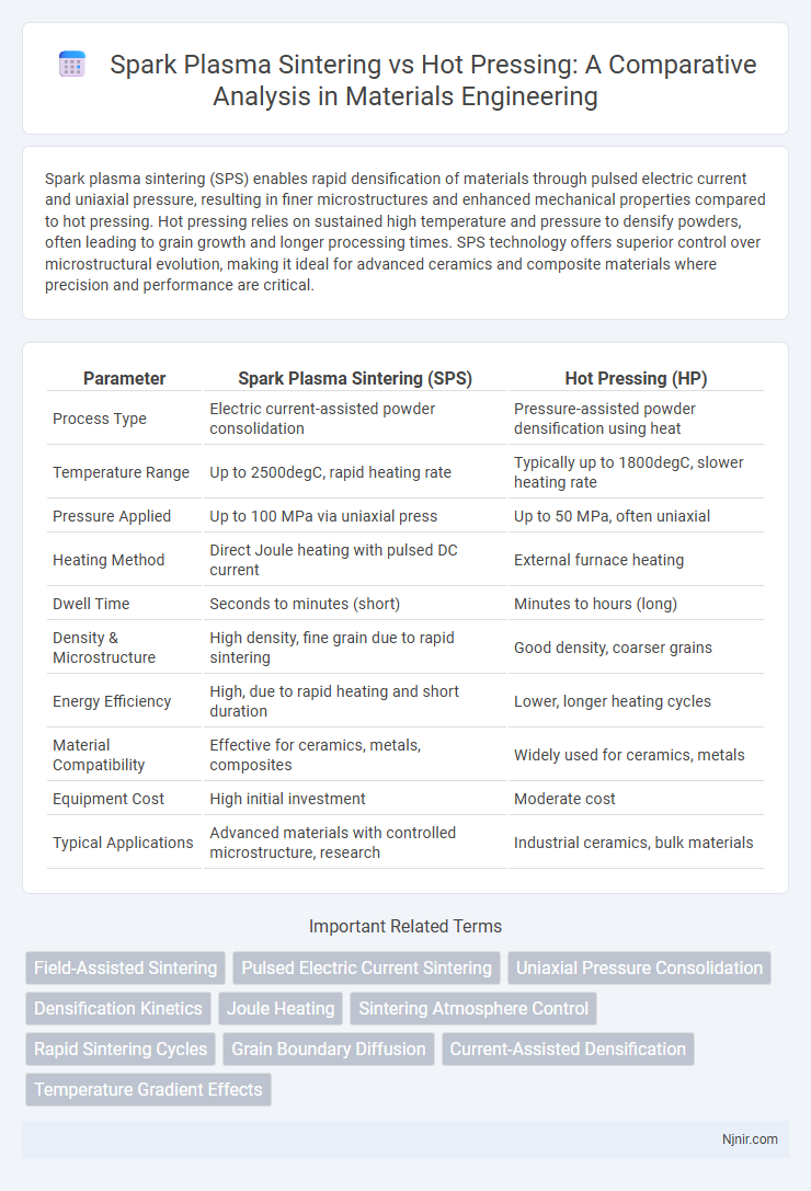 Spark Plasma Sintering vs Hot Pressing: A Comparative Analysis in Materials Engineering
