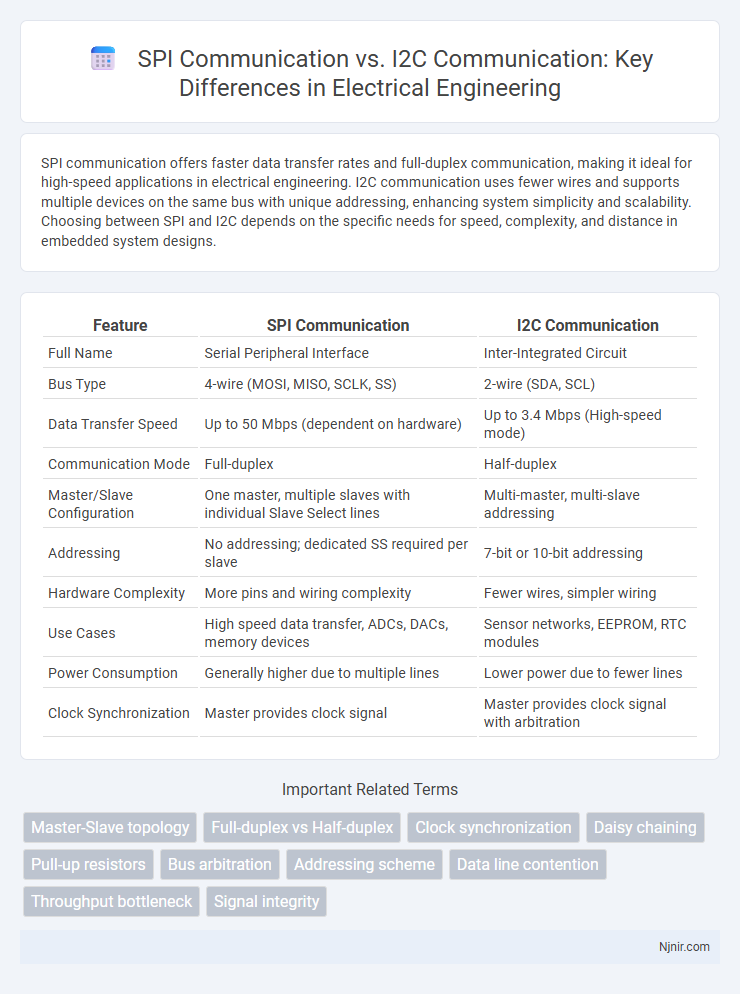 SPI Communication vs. I2C Communication: Key Differences in Electrical Engineering